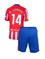 Atletico Madrid Marcos Llorente #14 Hjemmedraktsett Barn 2024-25 Korte ermer (+ bukser)